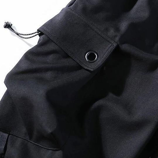 Loose Harem Pants Men Cargo Trousers Hip Hop Outdoor Casual Ankle