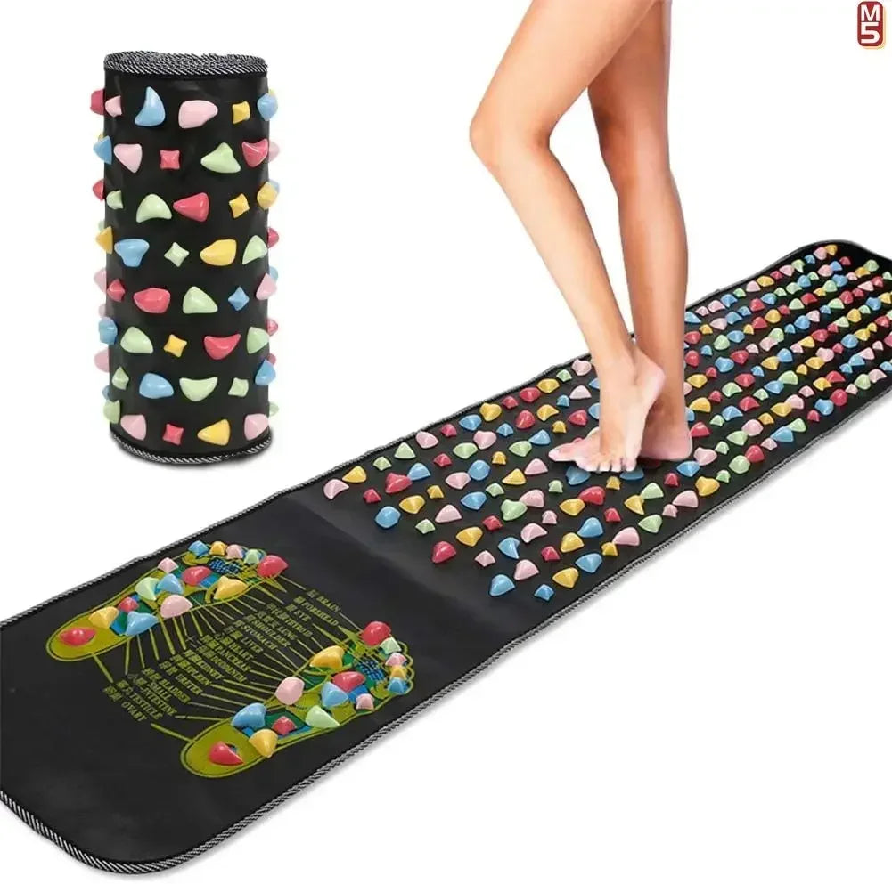 Fingerpressure Board Foot Foot Massage Pad Health Walk Foot Pressure Board Foot Massage Pad Imitation Goose Soft Stone Road