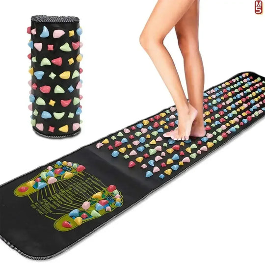 Fingerpressure Board Foot Foot Massage Pad Health Walk Foot Pressure Board Foot Massage Pad Imitation Goose Soft Stone Road