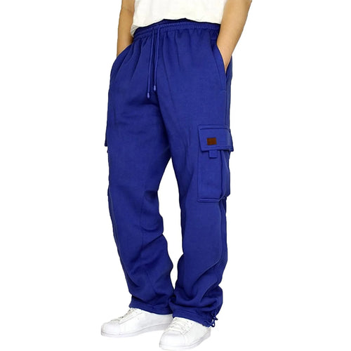 Cross-border autumn and winter hot new men's sports casual pants plus