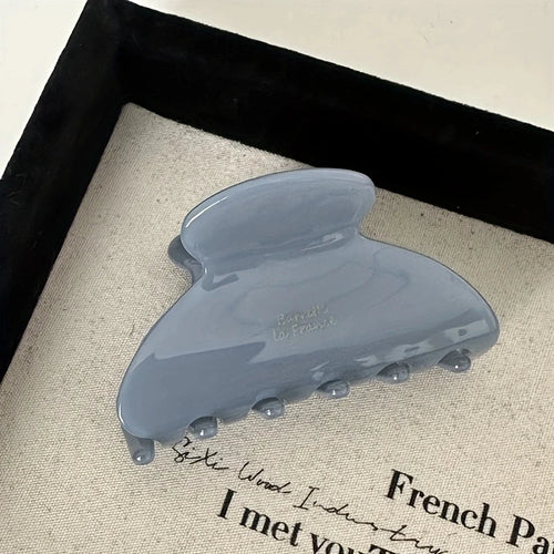 Elegant Acetate Hair Claw Medium Size Sweet Hair Clip Shark Clip Women
