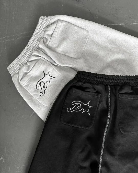 Harajuku Man Long Pants Cargo Streetwear Joggers Men Y2k Casual Police