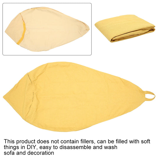 Lazy Sofa Cover Large Without Filler Bean Bag Cover Comfortable Outdoor Bedroom Lazy Seat Bag Tatami Living Room Beanbags