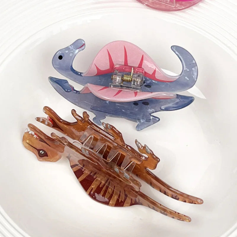 Creative hair claw clip Animal hair clips Dinosaur hair claws Cartoon