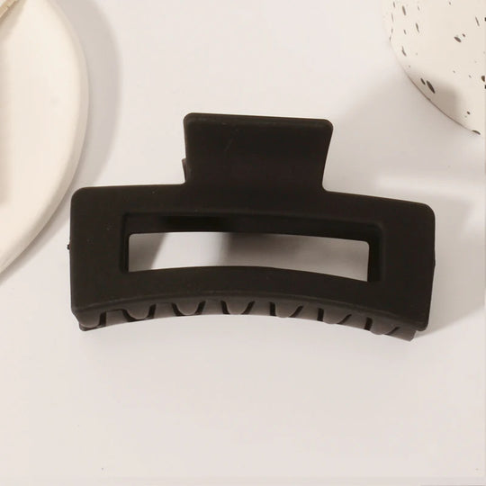 5PCS Frosted Hair Clips Simple Big Hair Claw Clips for Women Girls Thin Thick Curly Hair Jaw Clips Shark Clips Hair Accessories