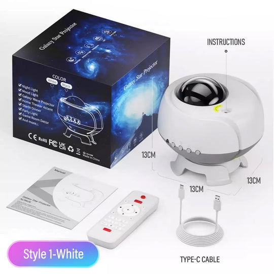 New Color Changing Nebula Aurora Starry Sky Music Star Galaxy Projector Night Light For Home Party Bedroom Gifts