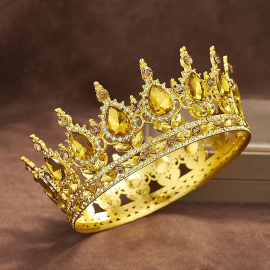 Queen King Tiaras and Crowns for Birthday Party Cake Crown Topper Bridal Wedding Crown Girls Tiara Hair jewelry Accessories