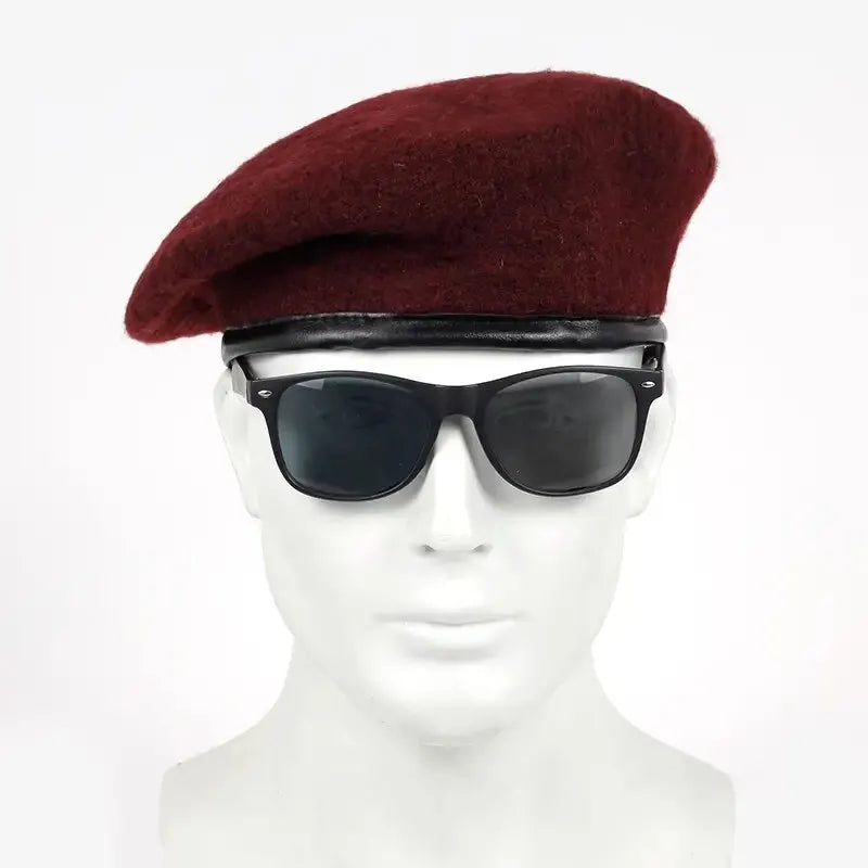 Unisex Solid Color Beret Men Women Painters Hats Autumn Winter Warm Berets Flat Cap Hip Hop Berets