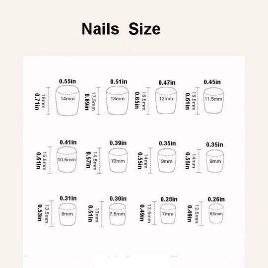 24pcs/set short saure fake nails for Spring summer season french style flowers butterfly design press on false nail art tips