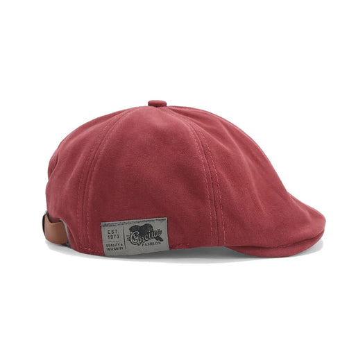 Retro classic beret for men and women Japanese street trend back