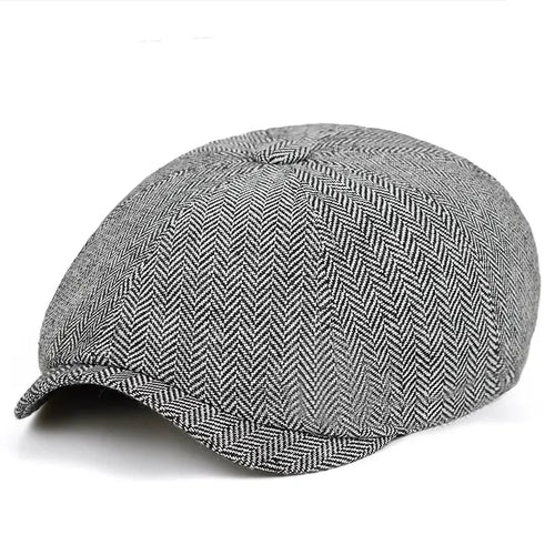 Retro Newsboy Caps Men British Painters Hats Autumn Winter Berets