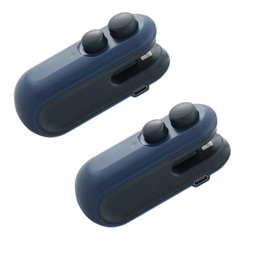 Bag Sealer 2 in 1 Rechargeable Bag Sealer Heat Seal With Cutter