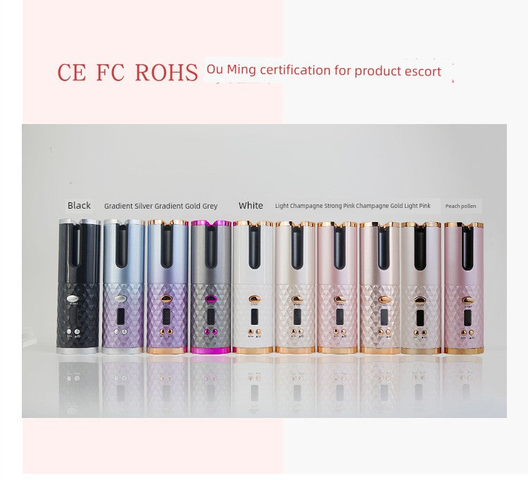 Wireless Hair Curler Cross-Border Fully Automatic Hair Curler USB Charging Bean Bag Portable For Home Hair Curler