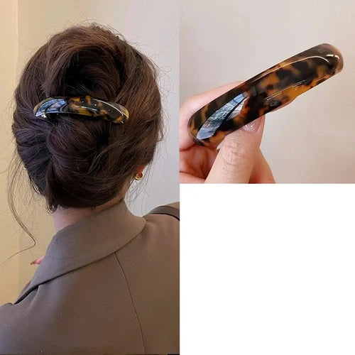 High Quality Chic Hair Clip Spring Clip for Girl French Large Hairpin