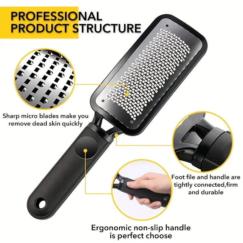 1pcs Double Side Foot File Professional Rasp Heel Grater Hard Dead