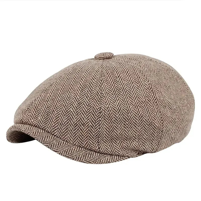 Retro Newsboy Caps Men British Painters Hats Autumn Winter Berets