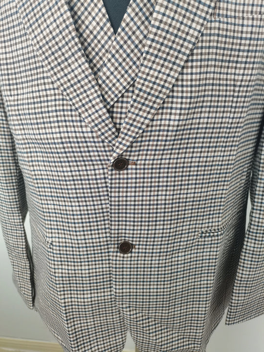 Burgundy Black Green 3 Color Small Square Thousand Bird Man‘s Suit Set Outfit Notch Lapel Blazer Trousers 3pcs Jacket Pants Vest