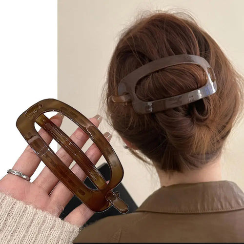 Retro S Shape Ponytail Twist Hair Clips New Fashion Multi-colour
