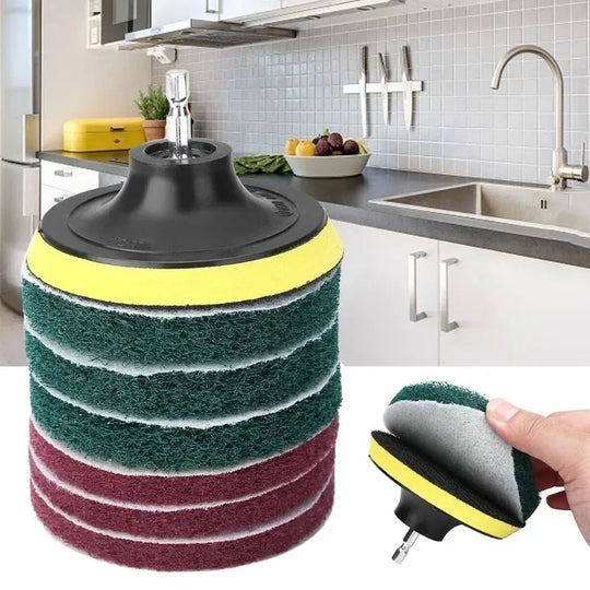 Electric Drill Brush Kit Electric Cleaning Brush Tool for Car Tile