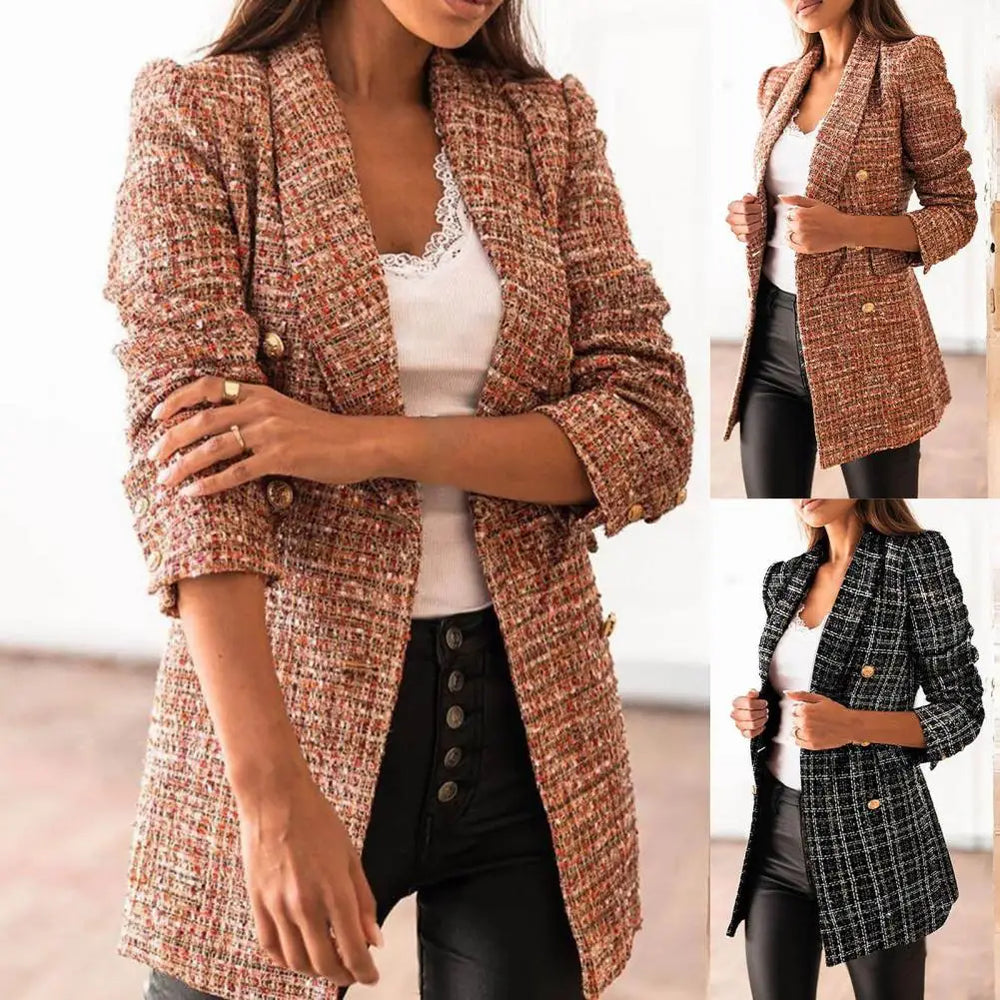 High Quality Women Suit Jacket Colorful Washable Casual Slim Women