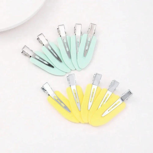 10pcs/set Women Hair Clips Side Bangs Fix FringeBarrette Makeup Tools