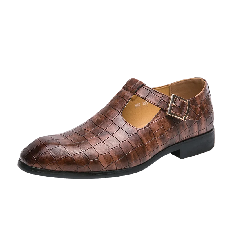 Business casual men's shoes Classic British style Fashion party and dance Plus Size 38-46 Plus Size Black leather shoes Hot