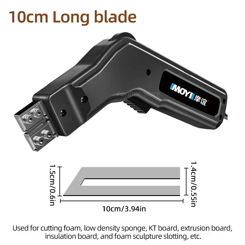 Electric Hot Knife Rope Cutter Fabric Cutting Tool Heat Cutter Heat Sealer forSponge Cloth Board Webbing Continuous Working