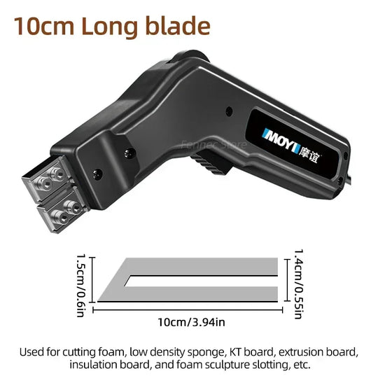 Electric Hot Knife Rope Cutter Fabric Cutting Tool Heat Cutter Heat Sealer forSponge Cloth Board Webbing Continuous Working