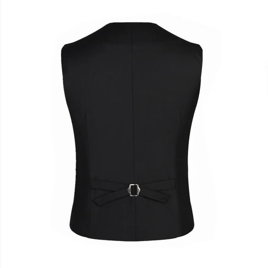 M-6XL Dress Vests For Men Slim Fit Mens Suit Vest Male Waistcoat Gilet