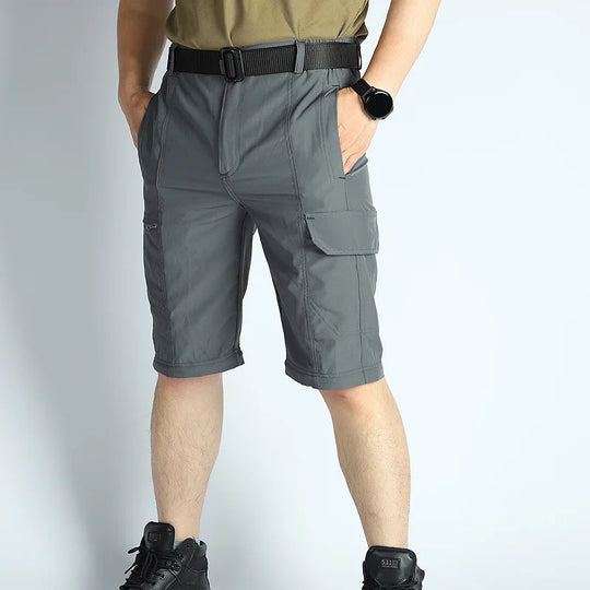 Men's Hiking Pants Convertible Zip Off Lightweight Waterproof Quick Dry Outdoor Fishing Travel Safari Camping Detachable Trouser