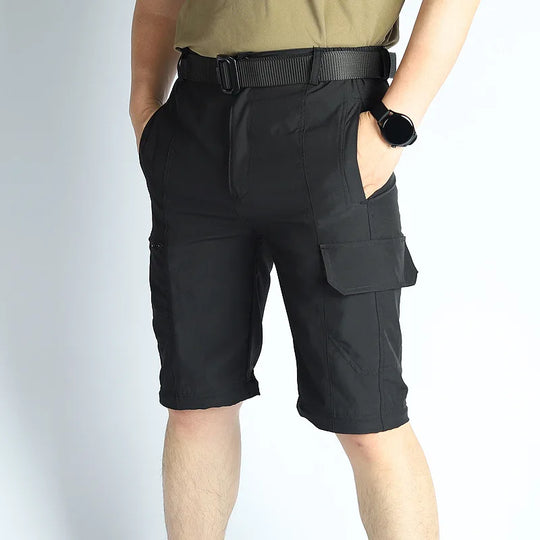 Men's Hiking Pants Convertible Zip Off Lightweight Waterproof Quick Dry Outdoor Fishing Travel Safari Camping Detachable Trouser