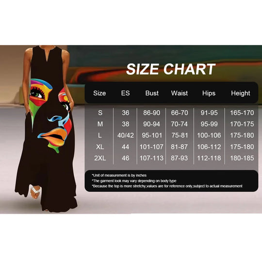 Summer Loose Dress Fashion Floral Digital Print V-Neck Vest Pocket Dress Casual Elegant Sleeveless Evening Dress For Women