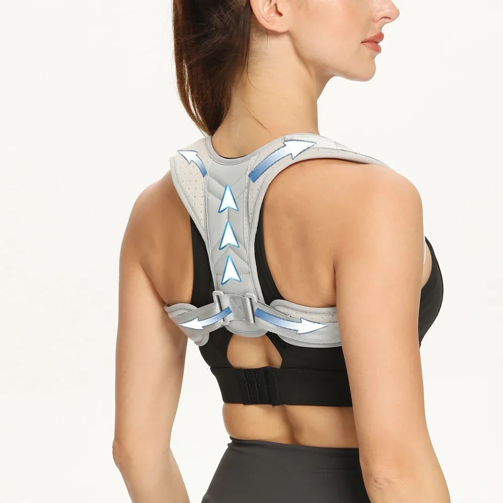 Back Posture Correction Belt - Adjustable & Comfortable Support