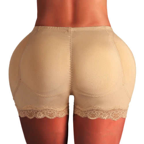Women Padded Push Up Panties Butt Lifter Shaper Fake Ass Buttocks Hip
