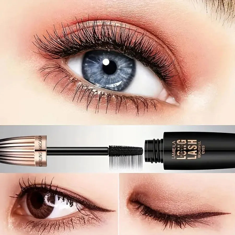 Waterproof 4D Mascara Thick Long Smudge-proof Plump Encrypted