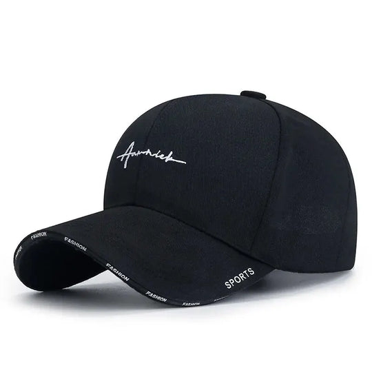 Hat Women's Korean Version Letter Embroidery Cap Baseball Cap Internet