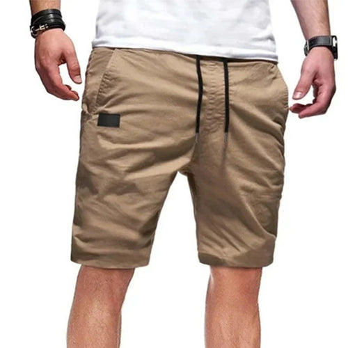 Mens Drawstring Straight Shorts Beach Chino Sports Workout Hiking