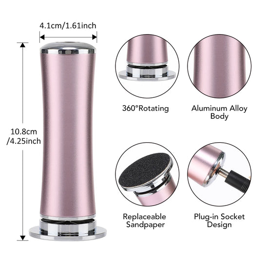 Electric File For Feet Pedicure Machine Dead Skin Remover Callus Foot