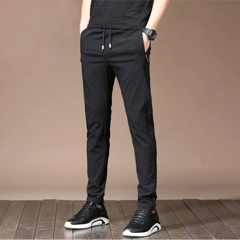 Loose In Summer Mens Fast Dry Trousers Men's Casual Pants Casual Slim