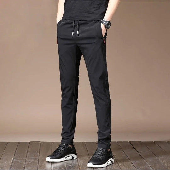 Loose In Summer Mens Fast Dry Trousers Men's Casual Pants Casual Slim