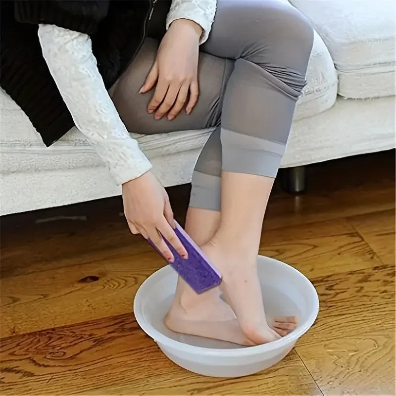 2PCS Foot Pumice Stone Foot File Callus Dead Skin Remover Foot Heel