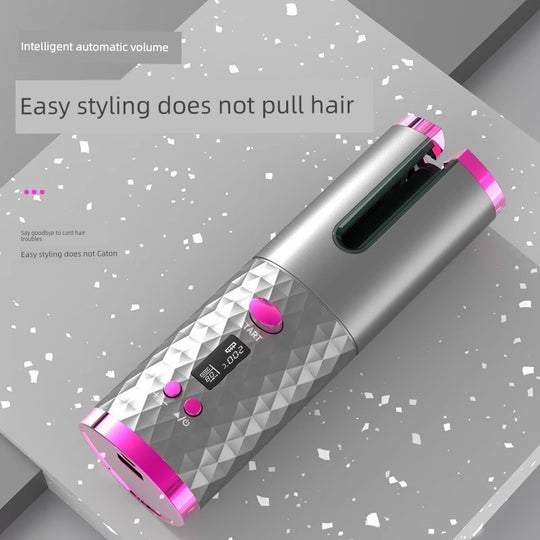 [Men and Women Neutral] Wireless Charging Hair Curler Electric Hair Curler Automatic Non-Ironing Bean Bag Curly Hair Curling Device