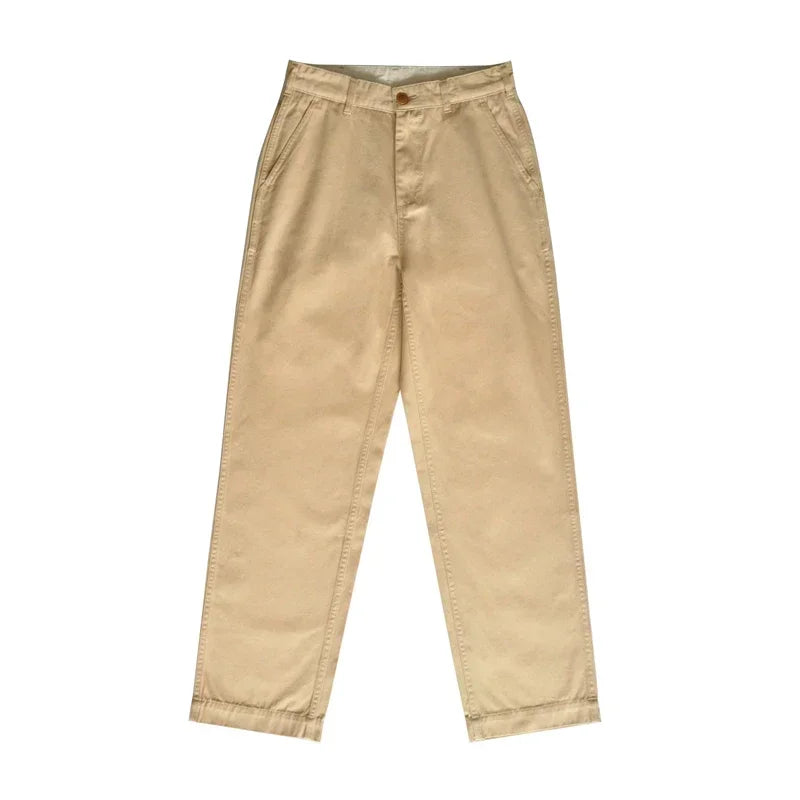 SauceZhan XX001 Chino Pants Vintage Cargo Pants Men Pants  Men Cotton