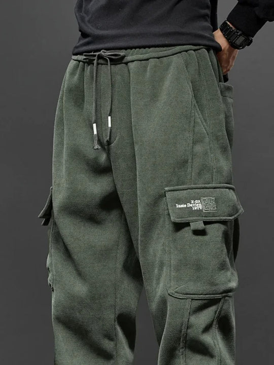 Spring Autumn New Style Elastic Waist Casual Pants for Men Stretch