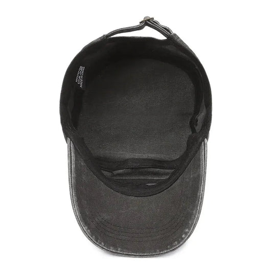 Wash Hat Wholesale Spring, Summer And Autumn New Cotton Flat Top Hat