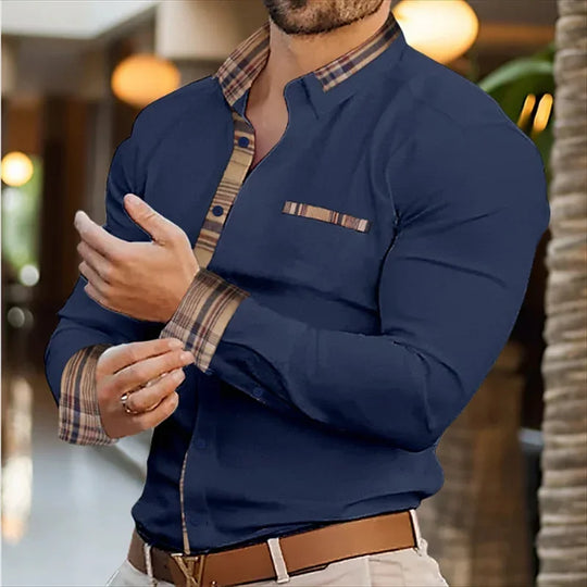 Fashion Men's Business Lapel Office Casual Outdoor Street Men's