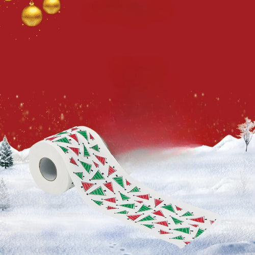 Christmas Toilet Roll Paper Home Santa Claus Bath Toilet Roll Paper