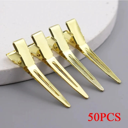 30/50Pcs Professional Ladies Salon Fixed Hair Pin 4.5cm Curl Metal