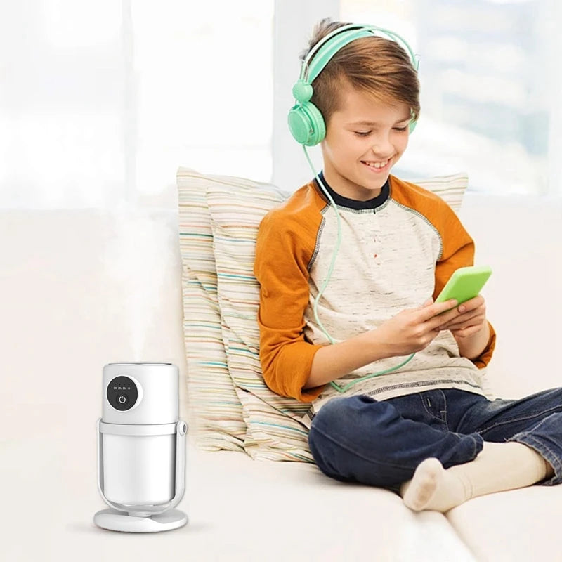 Smart Air Atomizer - USB-Powered Humidifier & Air Purifier with Night Light