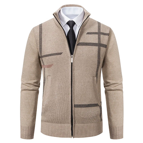 Man Knit Sweater Jacket Fleece Cardigan Amazon Men's Clothes Luxury